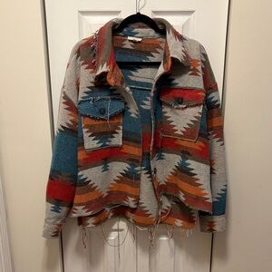 LA MIEL Multicolor Aztec Jacket